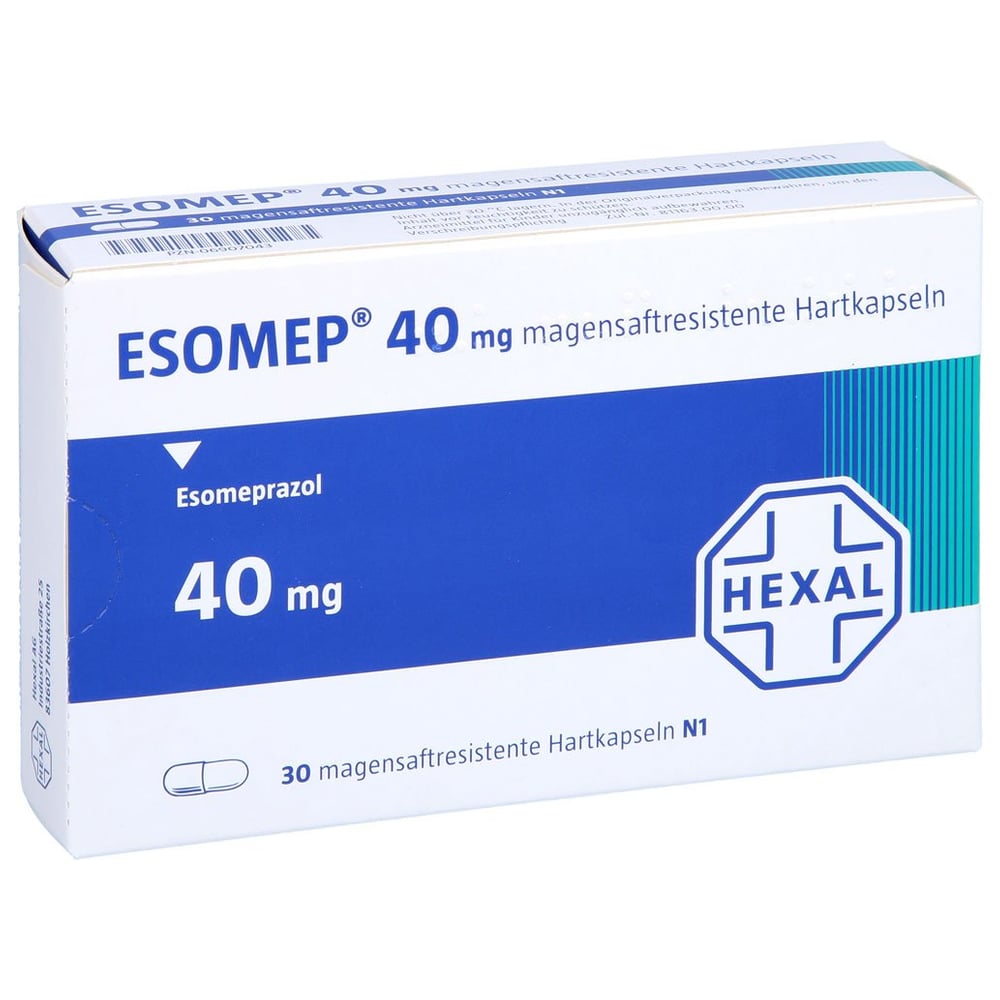 Esomep 40mg magensaftresistente Hartkapseln