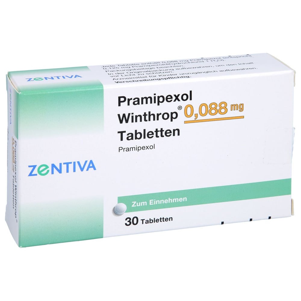 Pramipexol Winthrop 0,088 mg