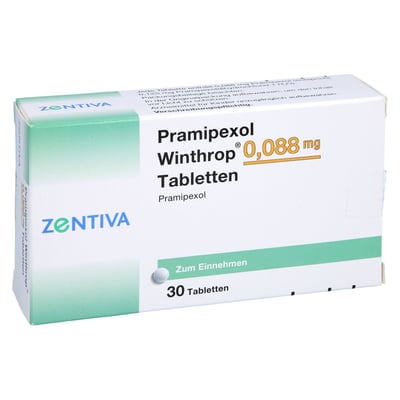 Pramipexol Winthrop 0,088 mg