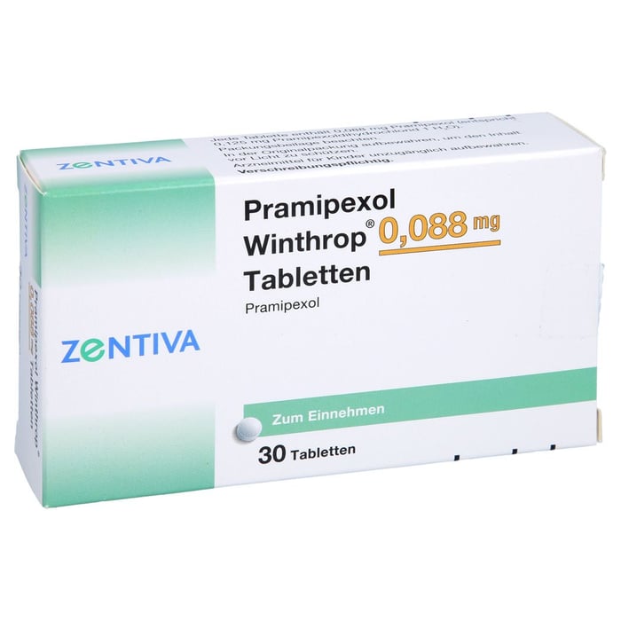 Pramipexol Winthrop 0,088mg