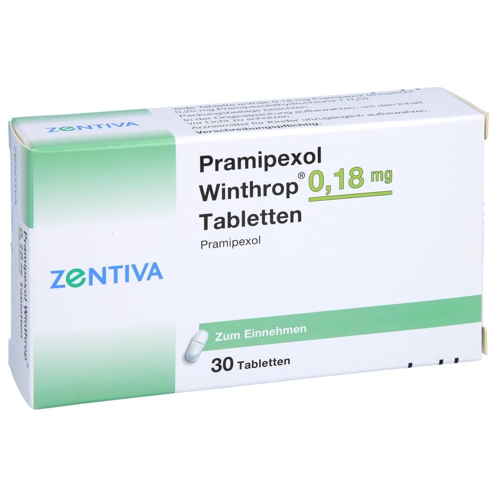 Pramipexol Winthrop 0,18 mg