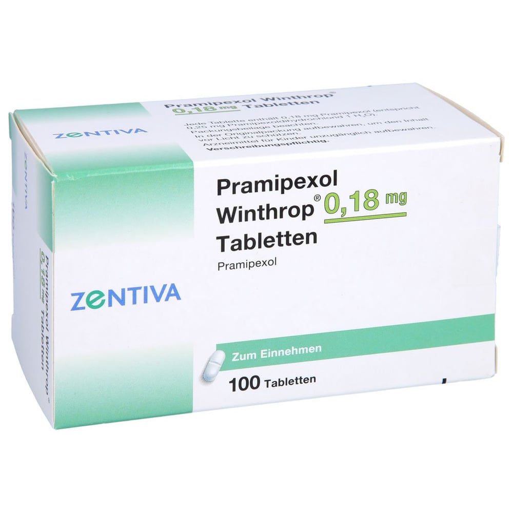 Pramipexol Winthrop 0,18 mg