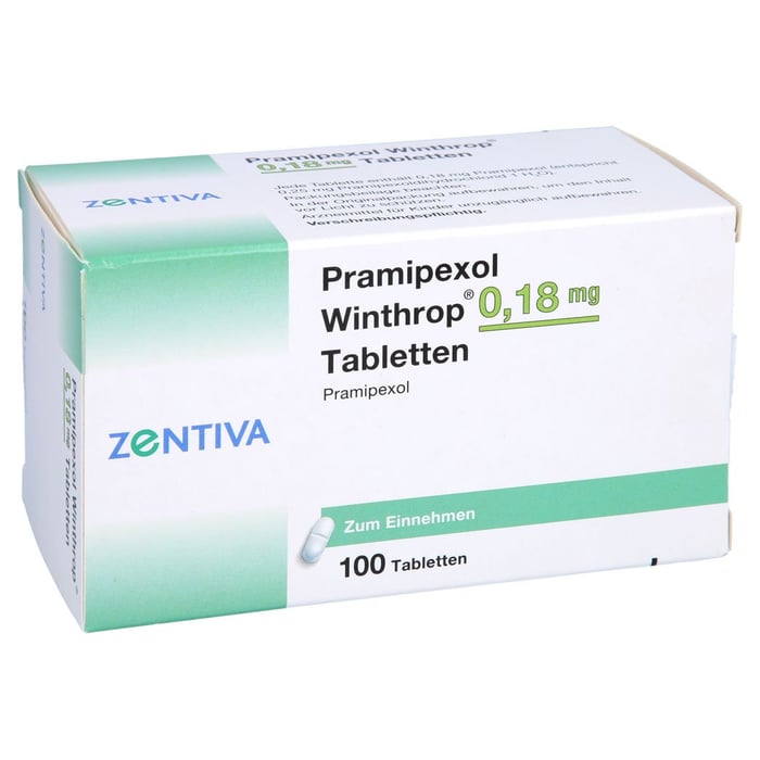 Pramipexol Winthrop 0,18mg