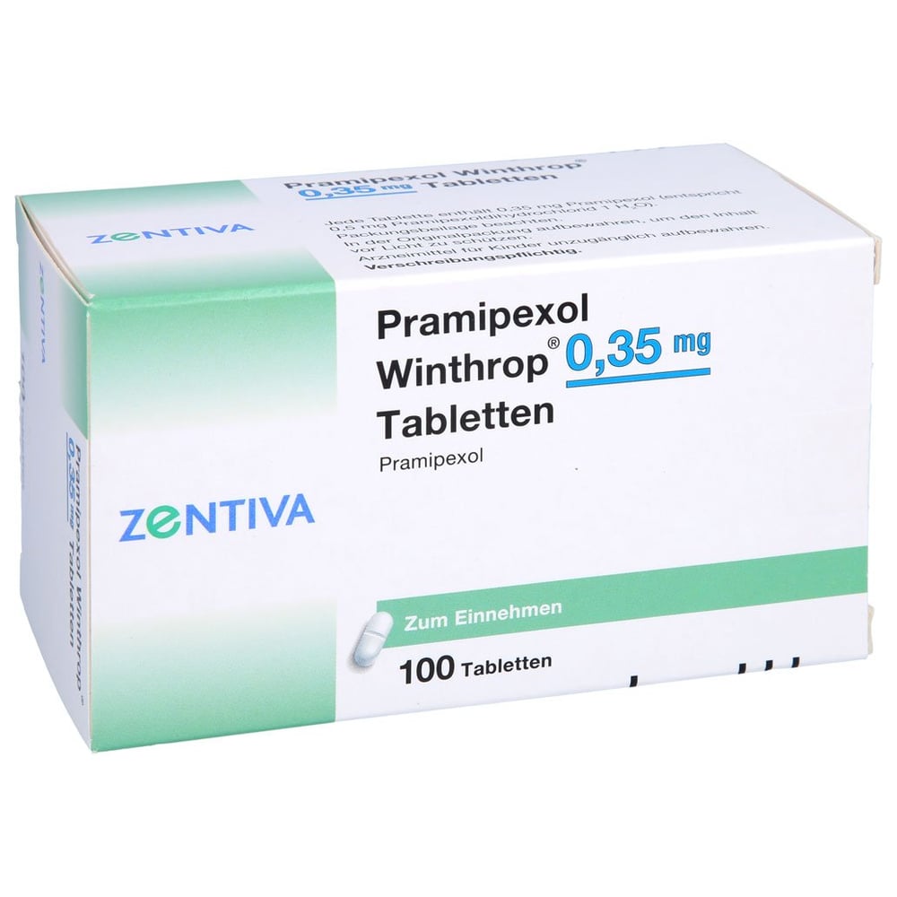Pramipexol Winthrop 0,35 mg