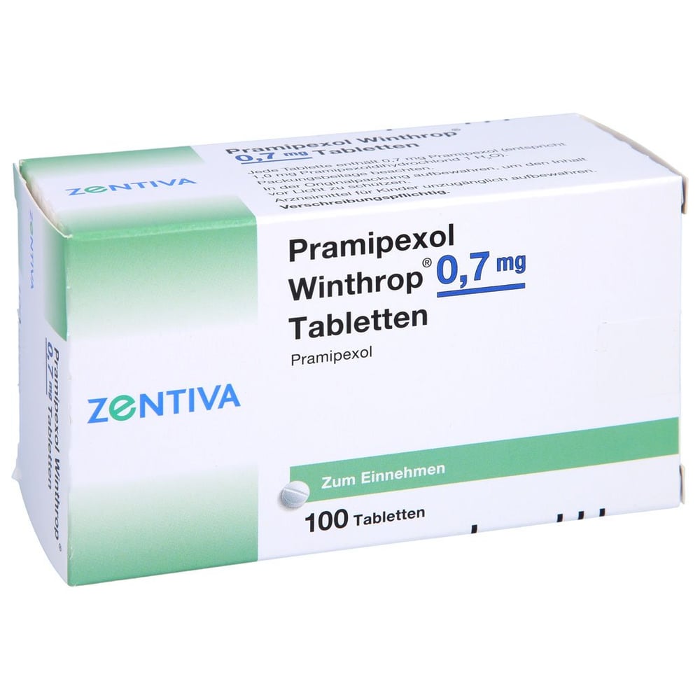 Pramipexol Winthrop 0,7 mg