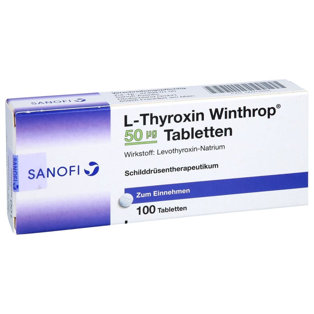 L-Thyroxin Winthrop 50 µg