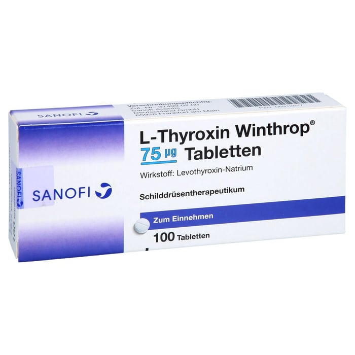 L-Thyroxin Winthrop 75µg