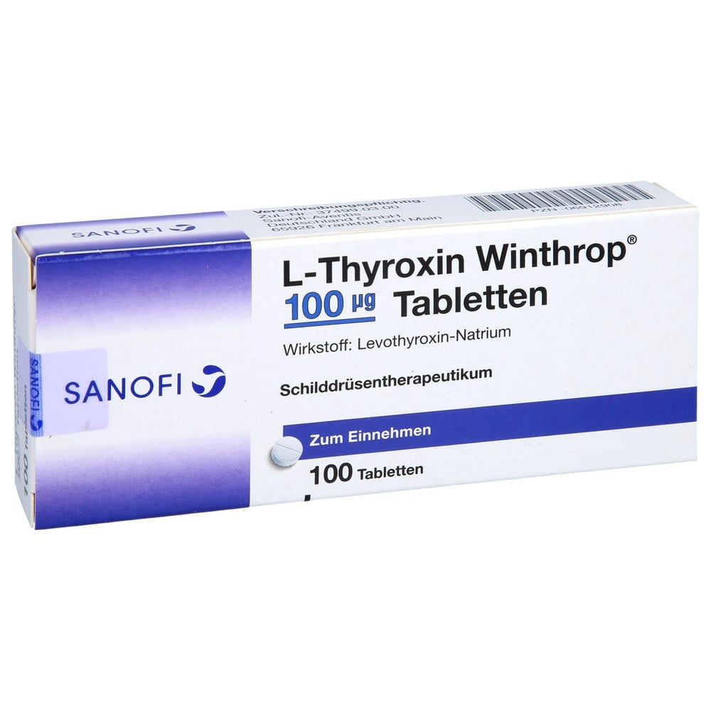 L-Thyroxin Winthrop 100 µg