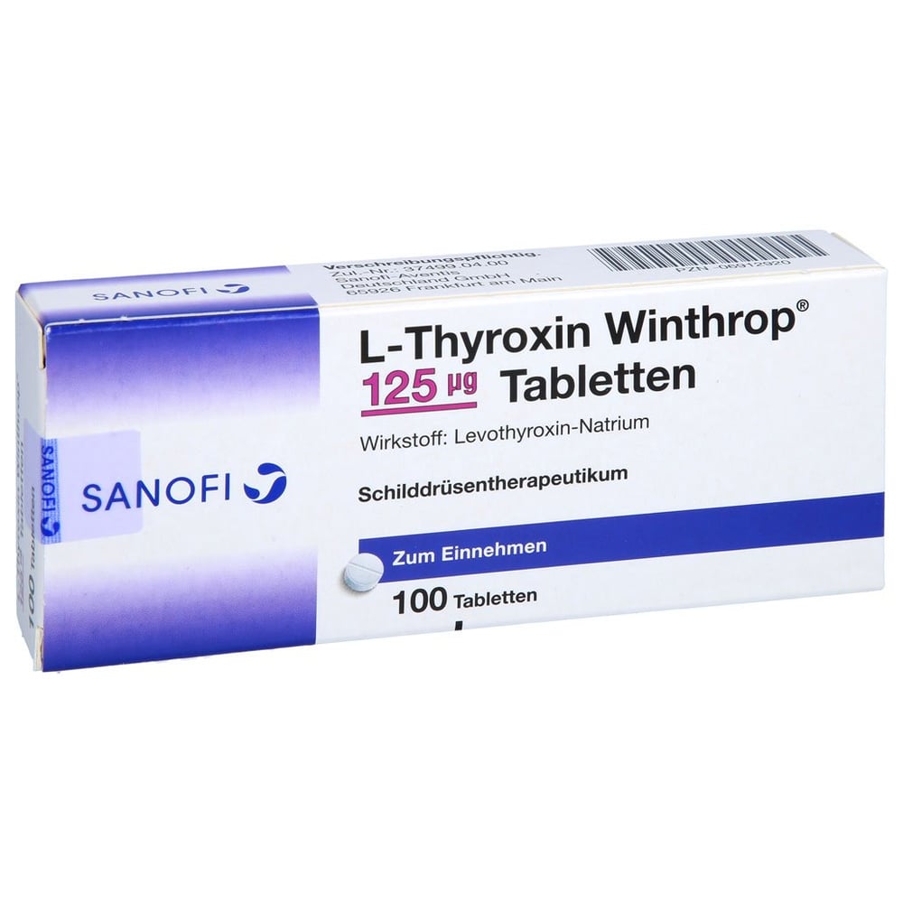 L-Thyroxin Winthrop 125 µg