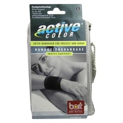 Bort ActiveColor Handgelenkbandage L schwarz
