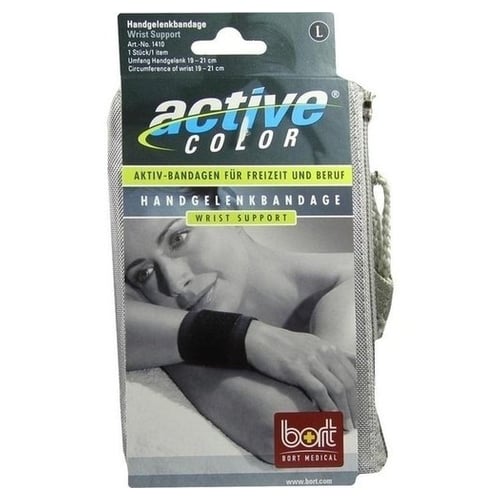 Bort ActiveColor Handgelenkbandage L schwarz
