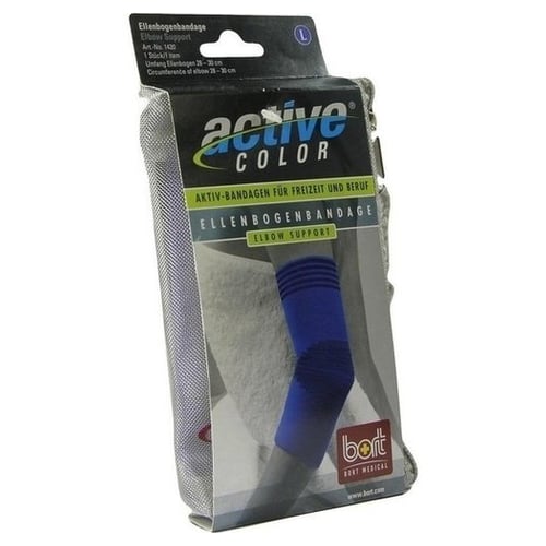 Bort ActiveColor Ellenbogenbandage L blau