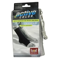 Bort ActiveColor Knöchelbandage L schwarz