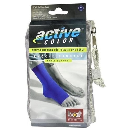 Bort ActiveColor Knöchelbandage M blau