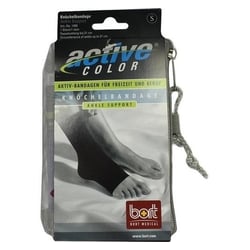 Bort ActiveColor Knöchelbandage S schwarz