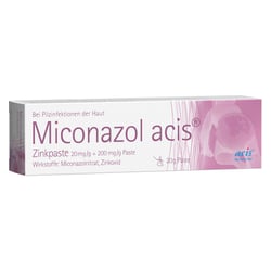 Miconazol acis Zinkpaste