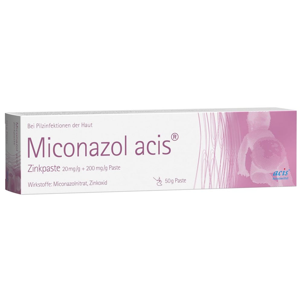 Miconazol acis Zinkpaste