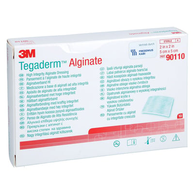 Tegaderm Alginate FK 5x5 cm Kompressen