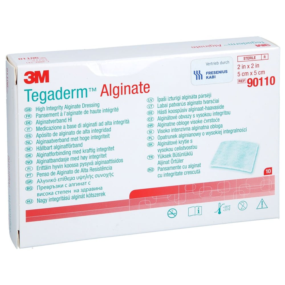 Tegaderm Alginate FK 5x5cm Kompressen