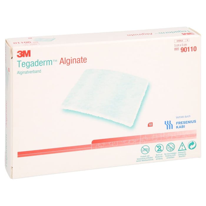Tegaderm Alginate FK 5x5cm Kompressen