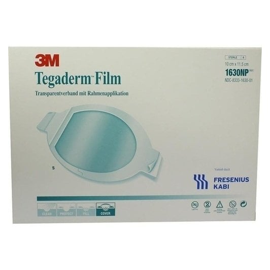 Tegaderm Film 10x11,5 cm oval 1630np