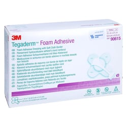 Tegaderm Foam Adhesive FK 6,9x6,9 cm kreuzform