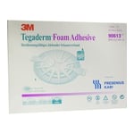 Tegaderm Foam Adhesive FK 14,3x15,6 cm oval Produktbild 1