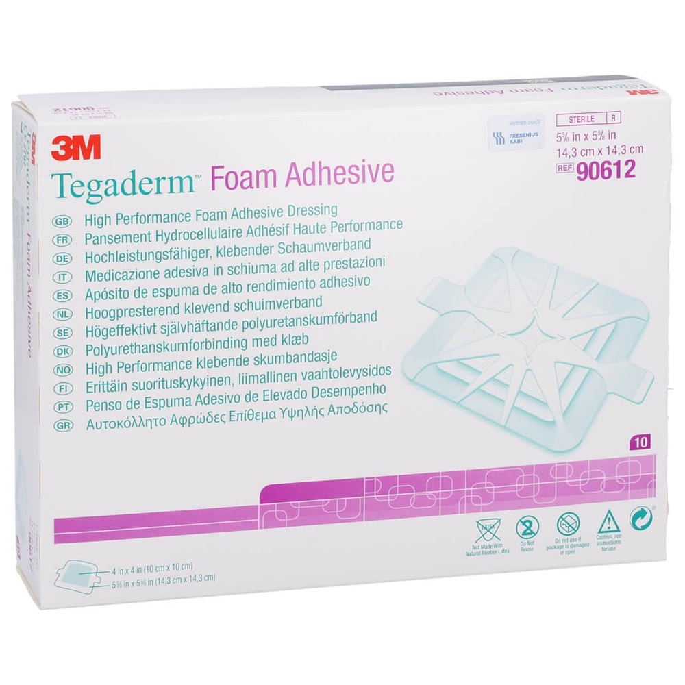 Tegaderm Foam Adhesive FK 14.3x14.3cm