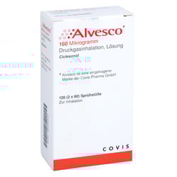 Alvesco 160 Mikrogramm Druckgasinhalation