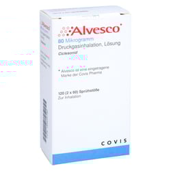Alvesco 80 Mikrogramm Druckgasinhalation