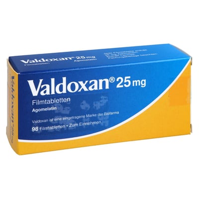 Valdoxan 25 mg Filmtabletten Produktbild 1