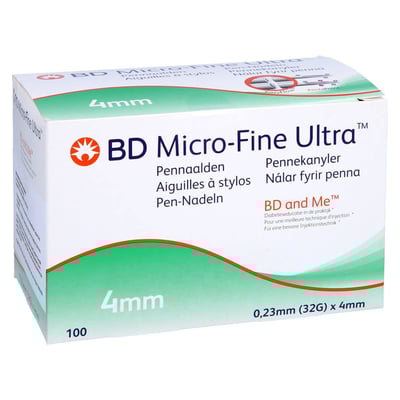BD Micro-fine+ 4 Pen-Nadeln 0,23x4 mm 1001 Artikel Medical