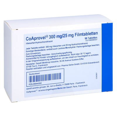 CoAprovel 300 mg/25 mg