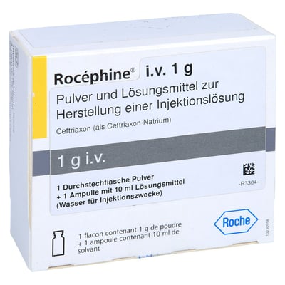 Rocephine Iv 1 g Produktbild 1