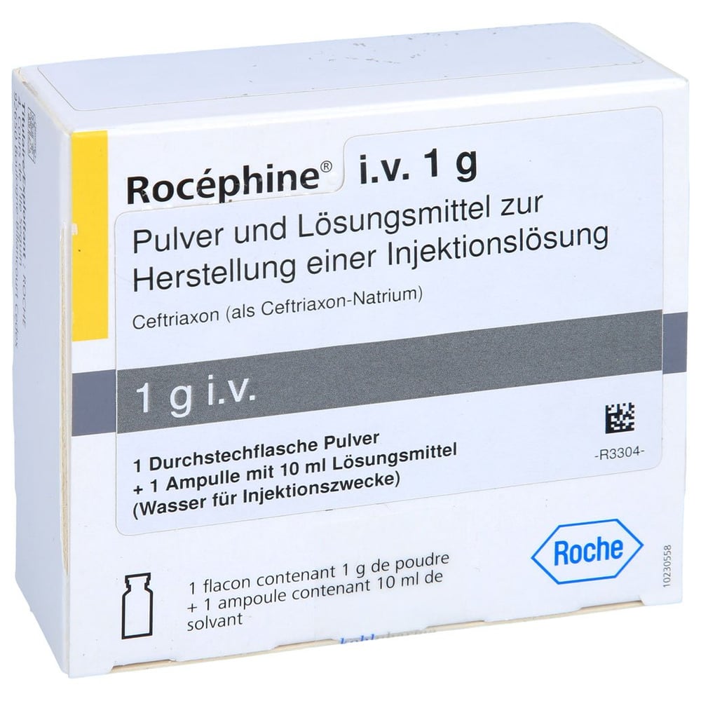Rocephine Iv 1g