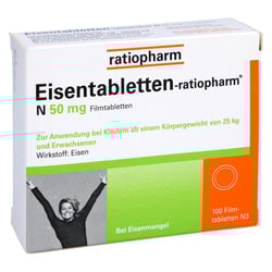 Eisentabletten-ratiopharm N 50 mg