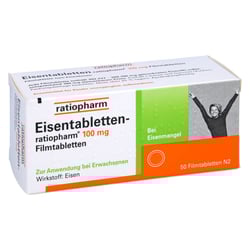 Eisentabletten-ratiopharm 100 mg