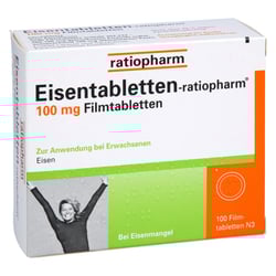 Eisentabletten-ratiopharm 100 mg