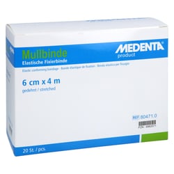 Mullbinden elast.6 cmx4 m