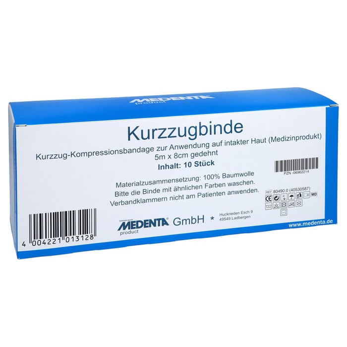 Kurzzugbinde 8 cmx5 m