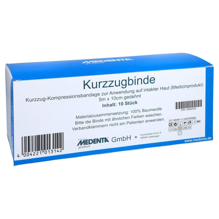 Kurzzugbinde 10 cmx5 m