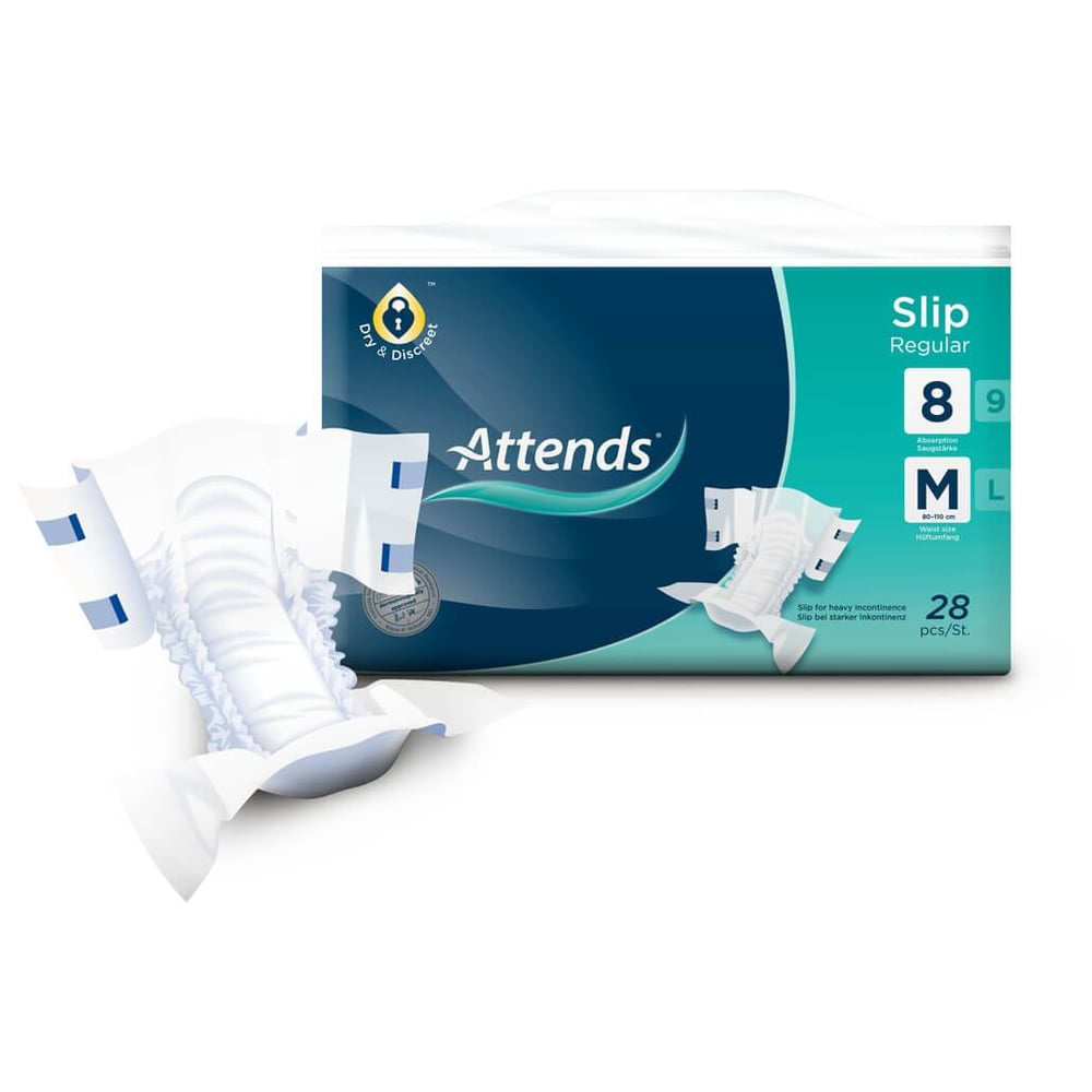 Attends Slip Regular 8 Medium