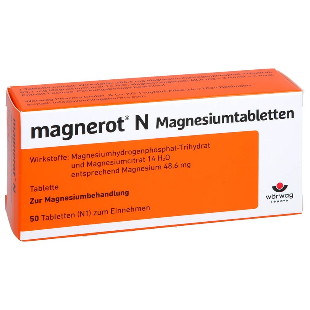 Magnerot N Magnesiumtabletten