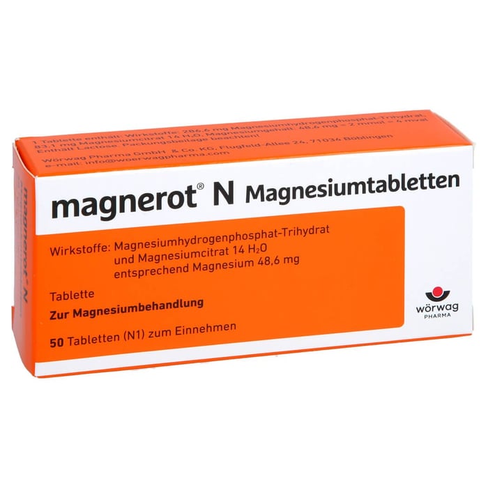 Magnerot N Magnesiumtabletten