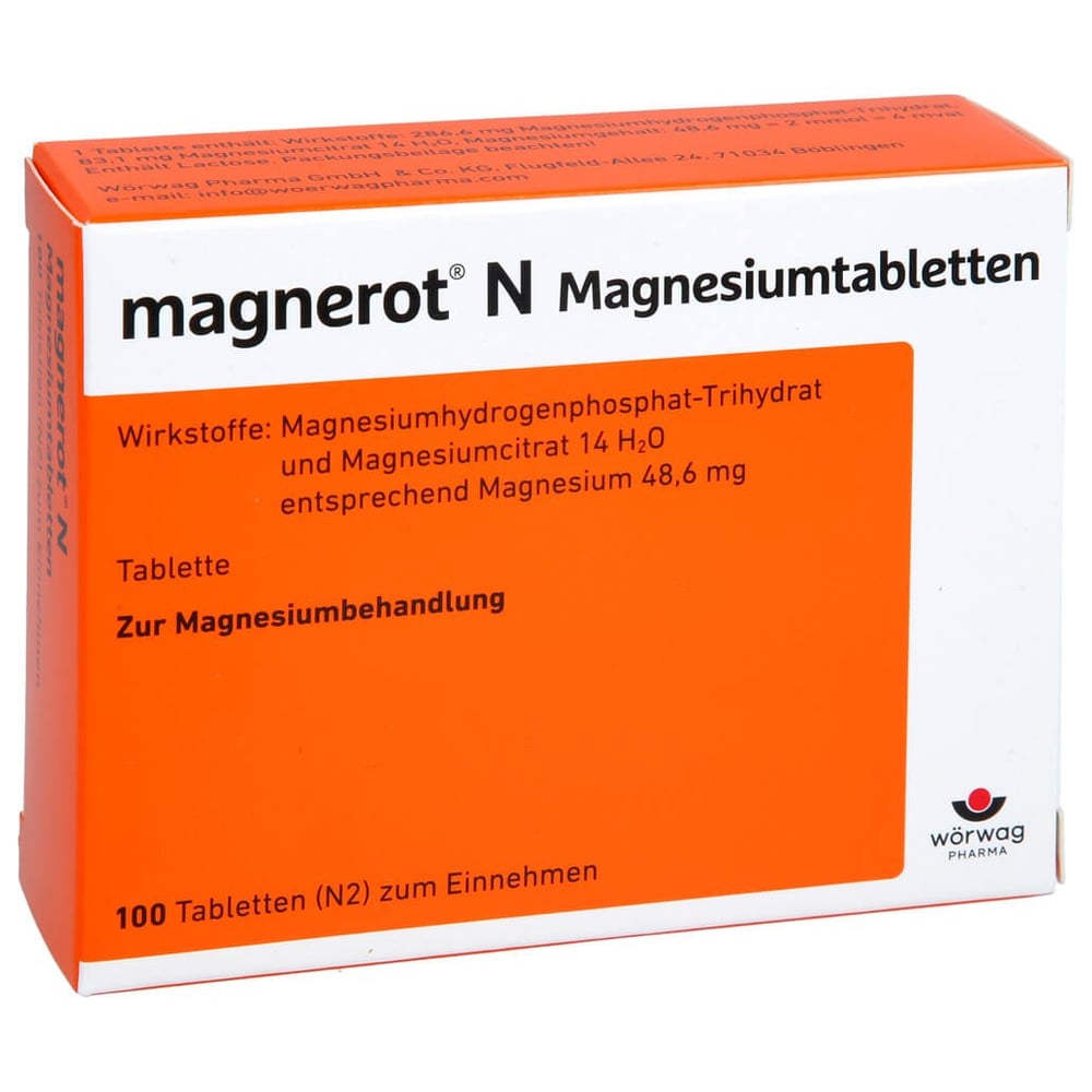 Magnerot N Magnesiumtabletten