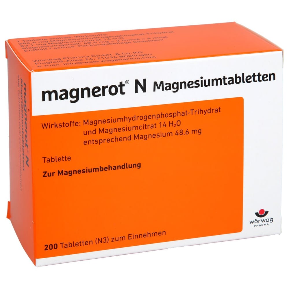 Magnerot N Magnesiumtabletten