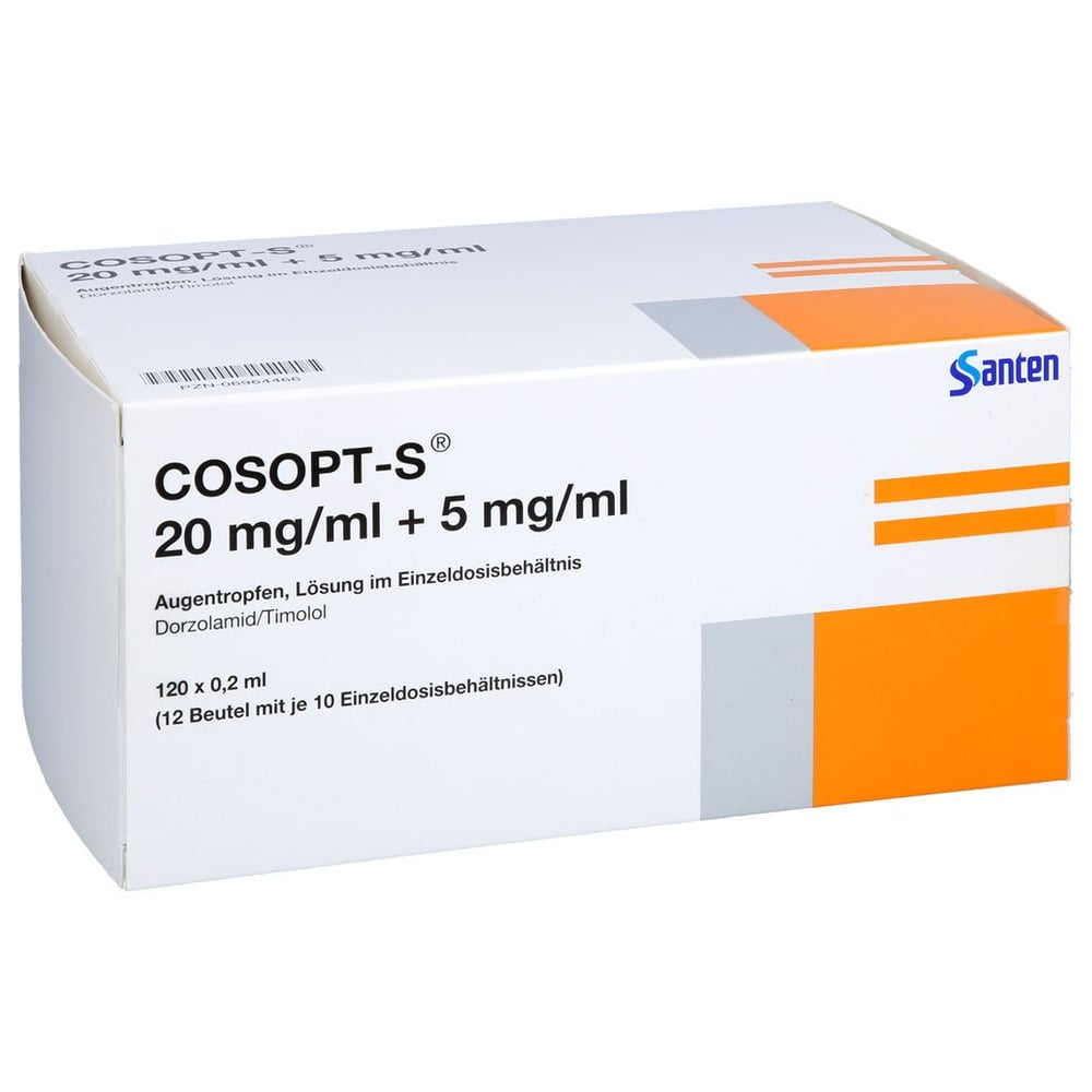COSOPT-S 20 mg/ml+5 mg/ml Augentropfen