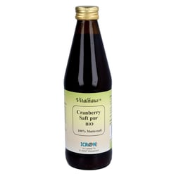 Cranberry Saft pur Bio Vitalhaus