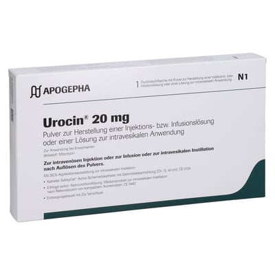 Urocin 20 mg Lyophili +sics Produktbild 1