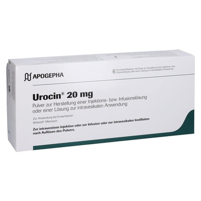 Urocin 20mg Lyophili +sics